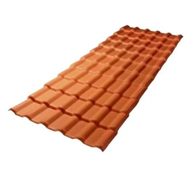 Telha pvc 2,42x88cm terracota